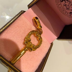 Juicy Couture Gold Key Charm